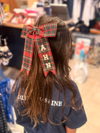 Holiday Bow Hair Clip