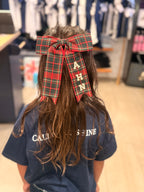 Holiday Bow Hair Clip