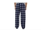 Men's Flannel Pants - Navy & White