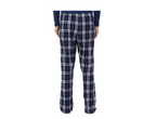 Women's Flannel Pants - Navy & White