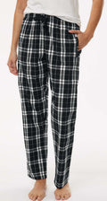 Women's Flannel Pants - Black & White