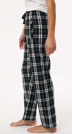 Women's Flannel Pants - Black & White
