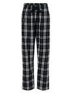 Women's Flannel Pants - Black & White