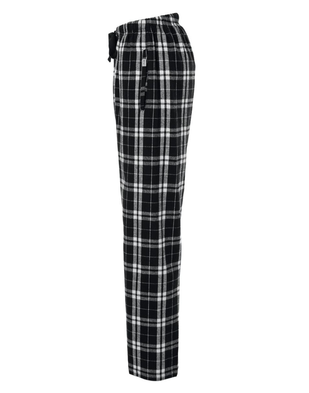 Women's Flannel Pants - Black & White