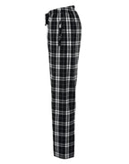 Women's Flannel Pants - Black & White