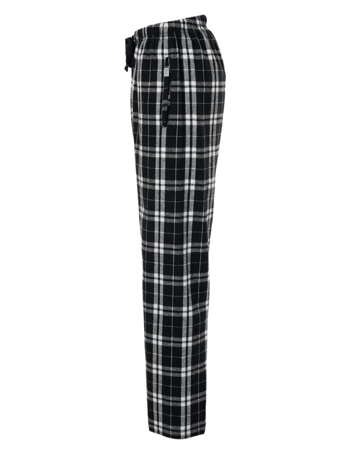 Women's Flannel Pants - Black & White