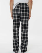 Men's Flannel Pants - Black & White