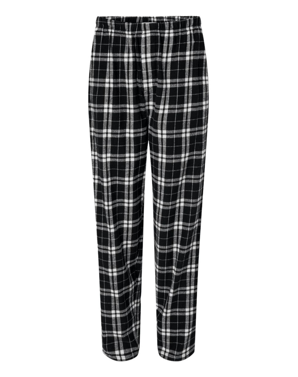 Men's Flannel Pants - Black & White