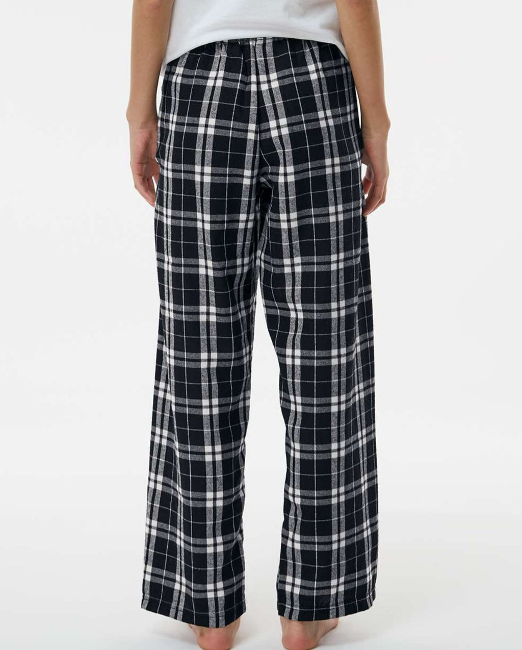 Youth Flannel Pants - Black & White