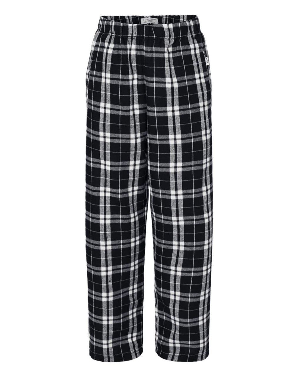 Youth Flannel Pants - Black & White